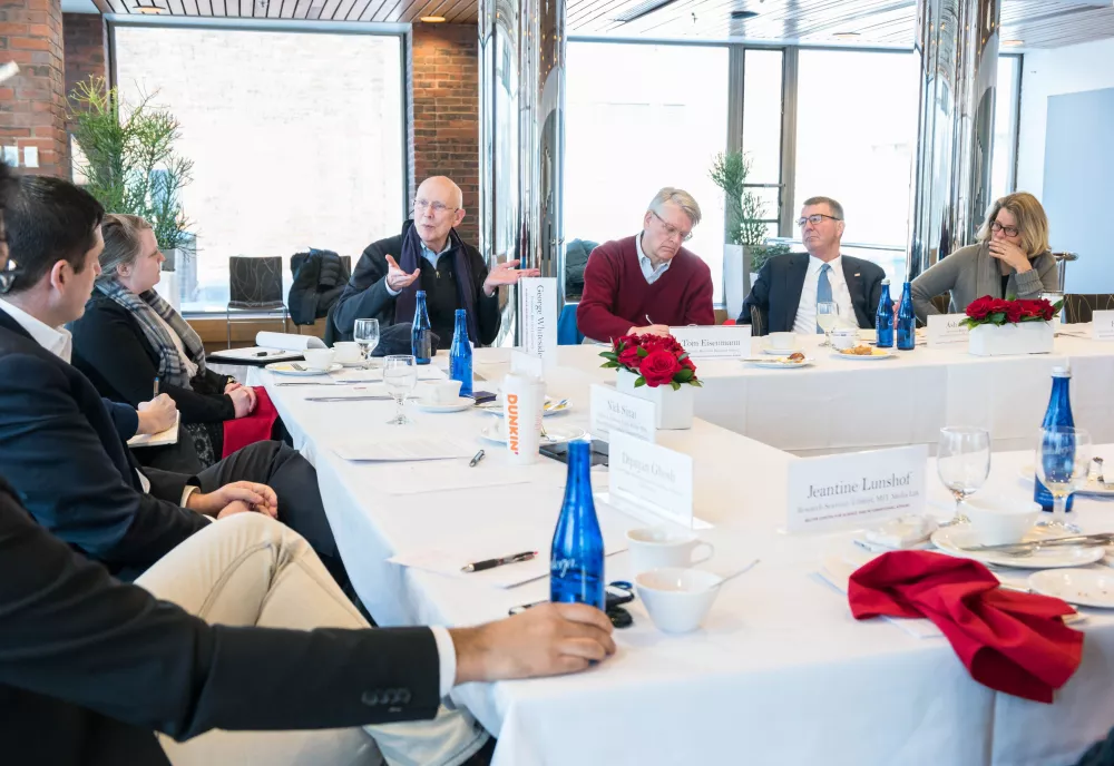 George Whitesides, Woodford L. and Ann. Flowers University Professor, asks how to bridge companies focused on the public good with the real challenges they face in capital requirements.