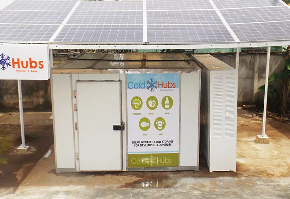 ColdHubs cold storage station