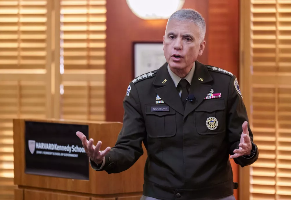 General Nakasone at a DETS event.