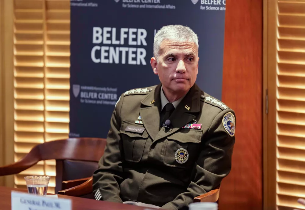 General Nakasone at a DETS event.