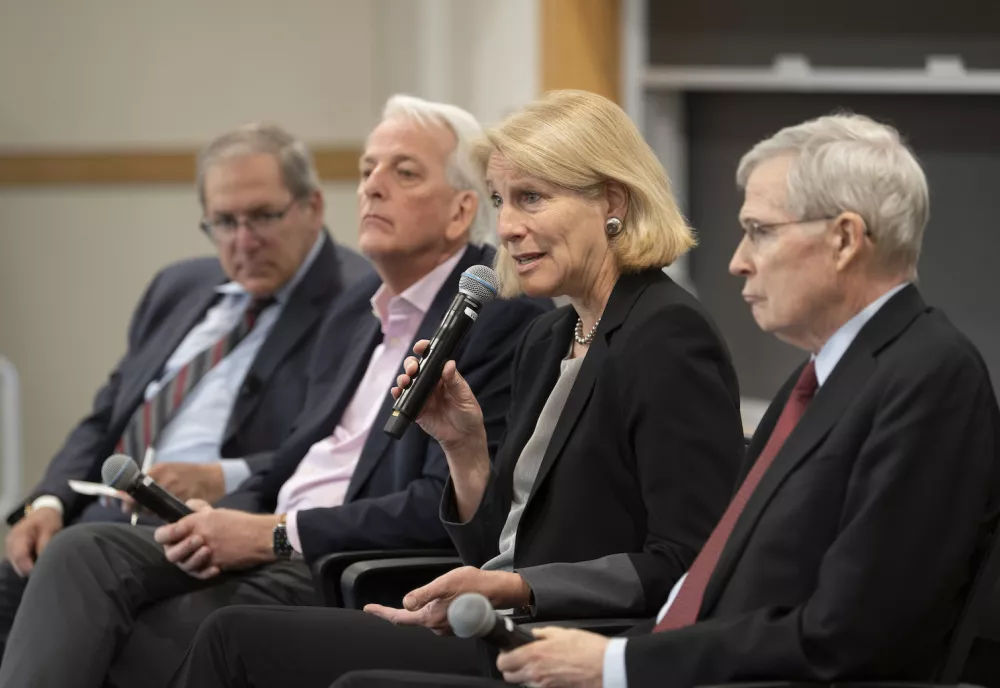 David Sanger, Ivo Daadler, Karen Donfried, and Stephen Hadley