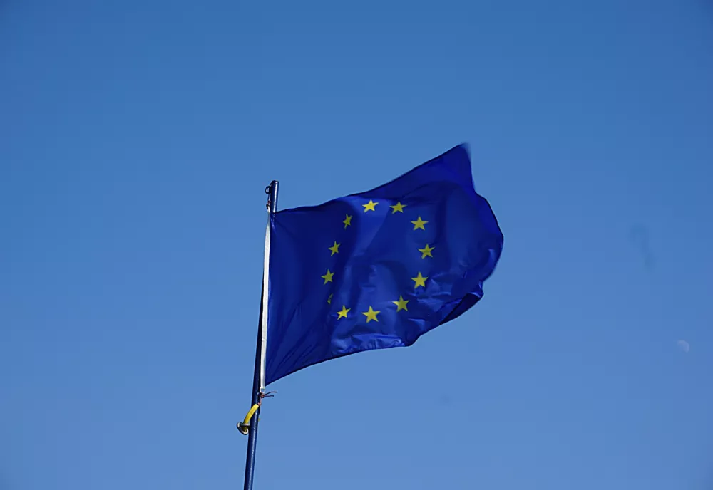The flag of the European Union
