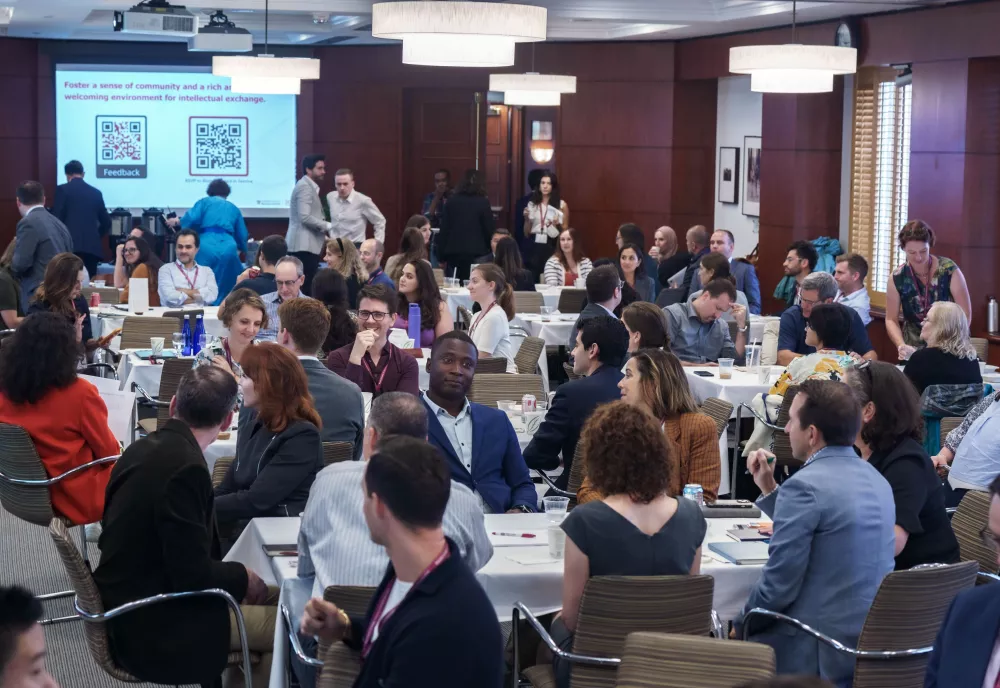 New staff, fellows and faculty at Orientation 2023-24