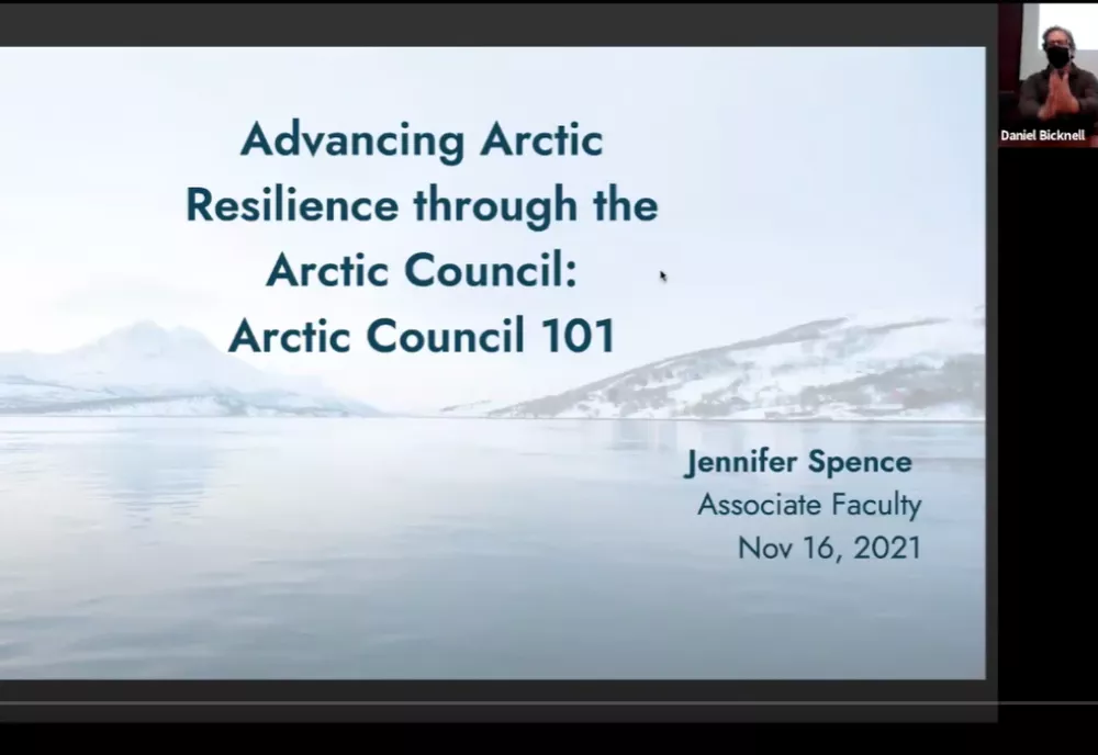 Advancing Arctic Resilience Through the Arctic Council video thumbnail.