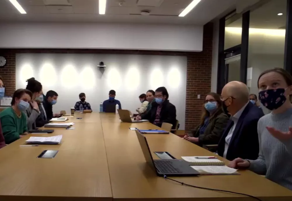 Arctic Environmental Security seminar participants.