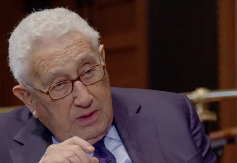 Photo of former Sec. of State Henry Kissinger 