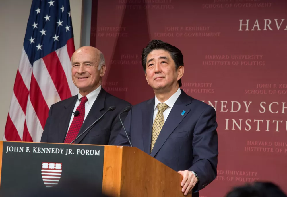 Shinzo Abe Joe Nye
