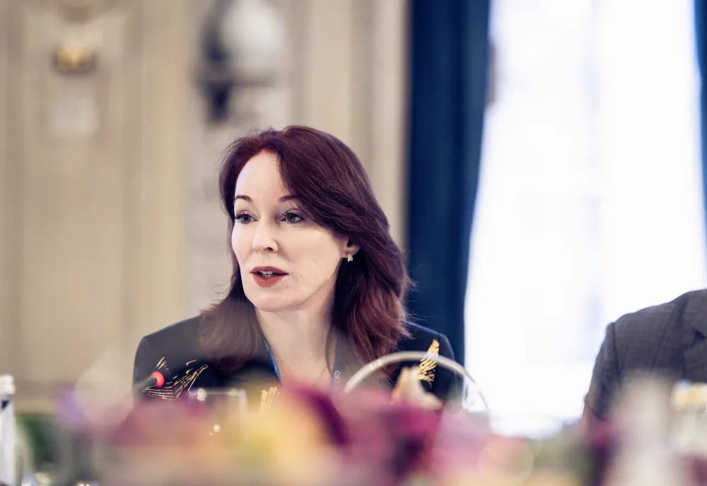 Meghan leads energy roundtable at MSC