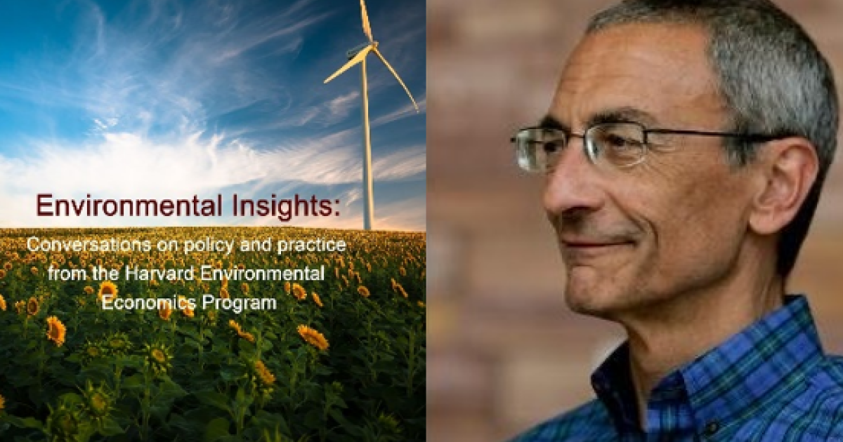 Climate Policy Progress and Challenges: A Conversation with John ...