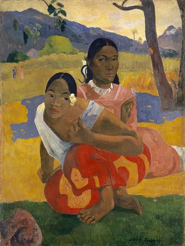 Paul Gauguin, Nafea Faa Ipoipo (When Will You Marry?), 1892.
