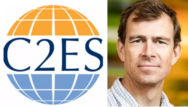 C2ES Logo and Nathaniel Keohane
