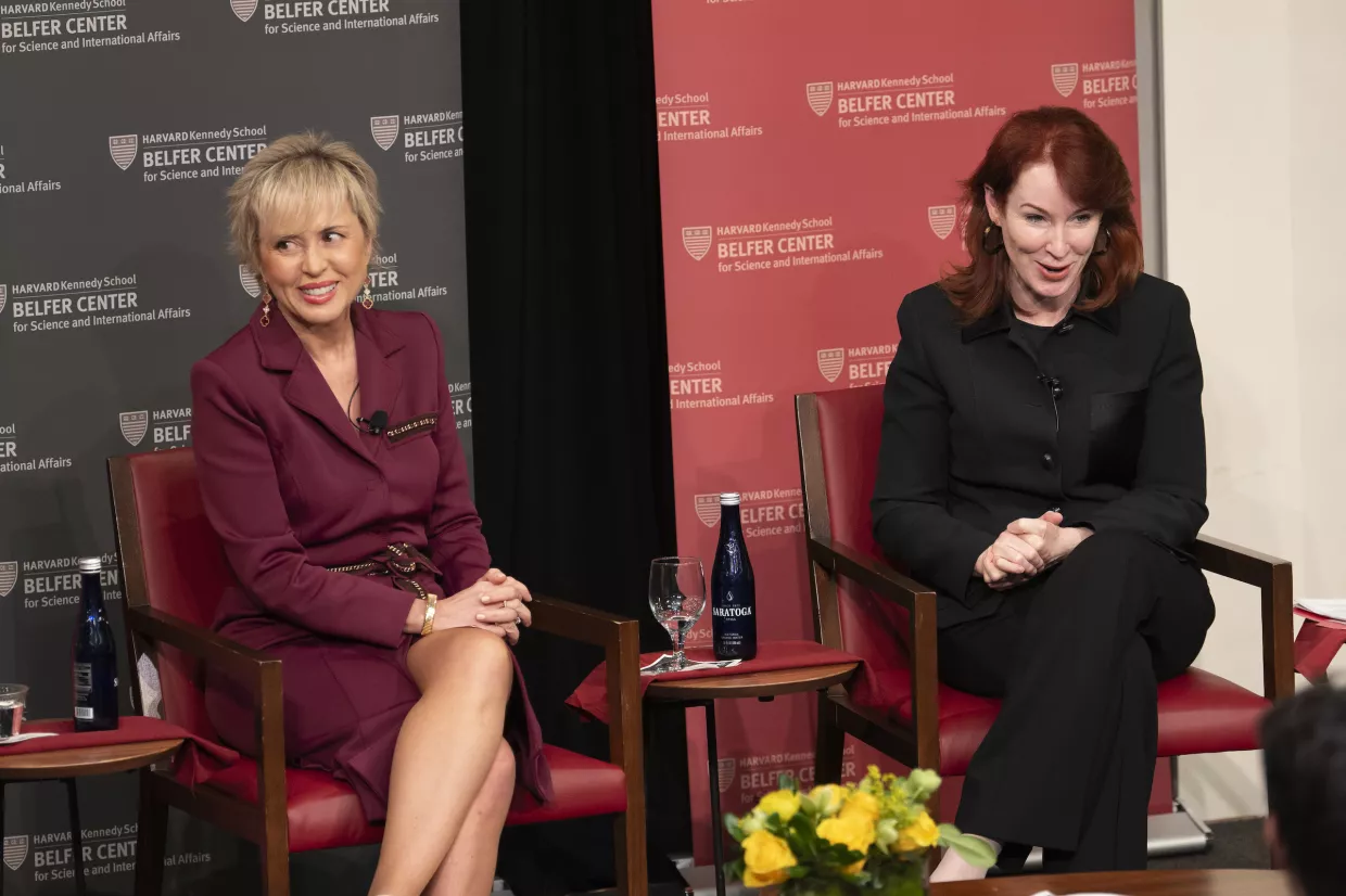 Carme Artigas and Meghan O'Sullivan