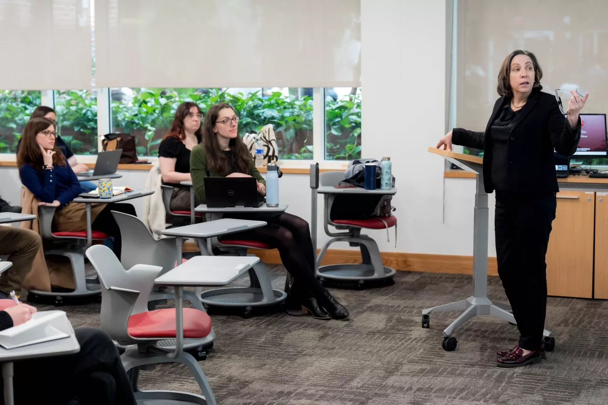 Beth Sanner teaches how to brief, April 2, 2025.