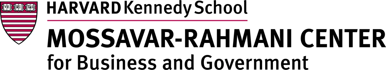 Mossavar-Rahmani Center for Business and Government logo.