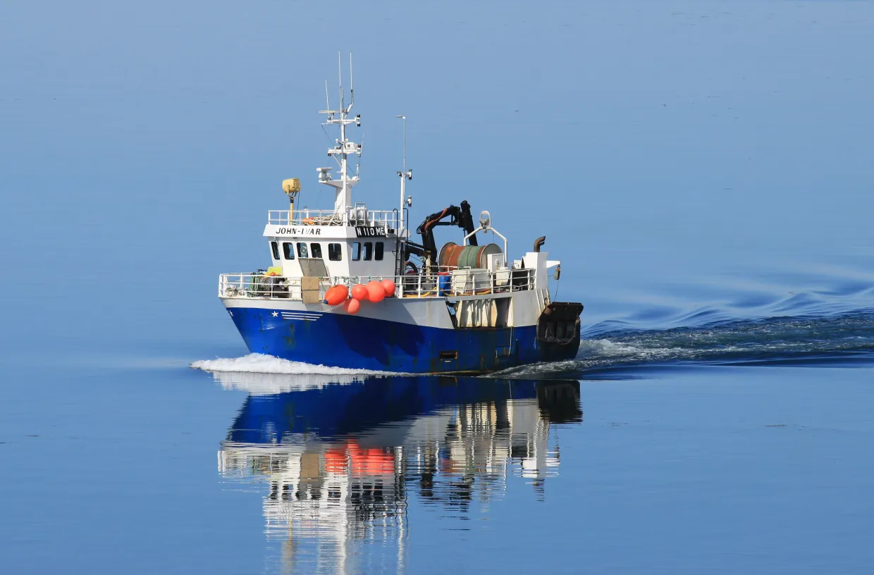 A fishing boat in Bodø, Norway.