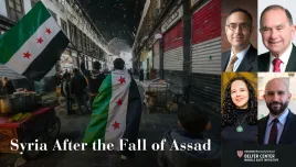 Tarek Masoud, Amb. Edward Djerejian, Rana Khoury, Ibrahim Al-Assil