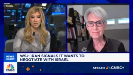 Wendy Sherman is interviewed on CNBC about Iran's nuclear weapons capabilities