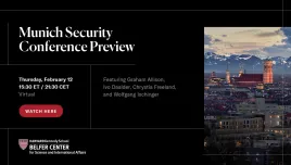 Munich Security Conference Preview 