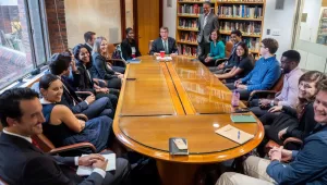 Belfer IGA Fellows are welcomed to the Belfer Center for Science and International Affairs