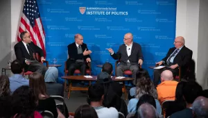 Tarek Masoud, Edward Djerejian, Shibley Telhami, and Shai Feldman