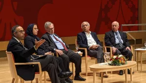 Tarek Masoud, Amaney Jamal, David Makovsky, Khalil Shkikaki, and Shai Feldman