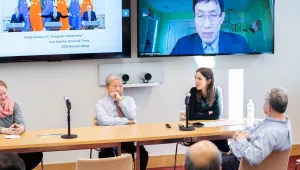 Lucy Hornby, Yukon Huang, Yasheng Huang, and Maria Adele Carrai discuss Triangular Economic Relations