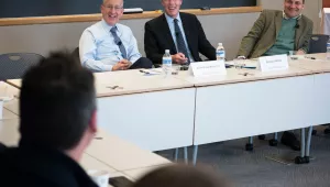 Lord Peter Ricketts, Nicholas Burns, and Radek Sikorski