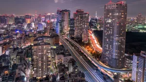 Tokyo at night