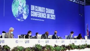 Officials at COP 26