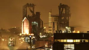 steel mill blast furnace