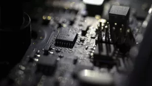 Photo of the inside of a computers seen on Feb 23, 2019, in Jersey City, N.J. A global computer chip shortage has made it harder for consumers to get their hands on cars, computers and other modern-day necessities. 