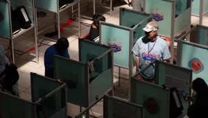 polling place in Las Vegas