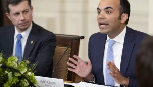 Rohit Chopra and Pete Buttigieg