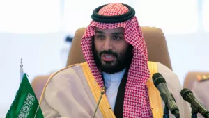 In this photo released by the state-run Saudi Press Agency, Saudi Crown Prince Mohammed bin Salman speaks at a meeting of the Islamic Military Counterterrorism Alliance in Riyadh, Saudi Arabia on Nov. 26, 2017 (Saudi Press Agency via AP).