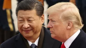 Chinese President Xi Jinping and U.S. President Donald Trump