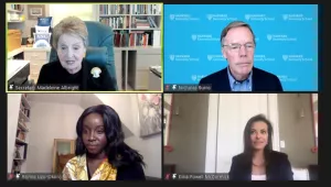 Screenshot of event video 