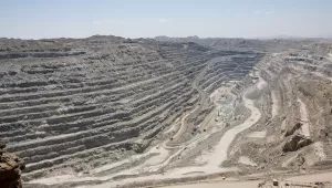 The Rio Tinto Rössing uranium mine in Namibia.