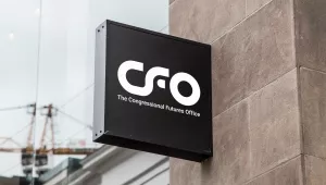 A mockup of a CFO sign