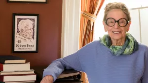 Dorothy Zinberg at the Signet Society House