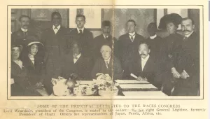 The first Universal Races Congress, August 24, 1911.