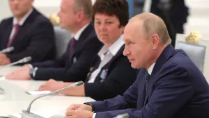 Putin Meets with Nuclear Industry Workers in Sept. 2020