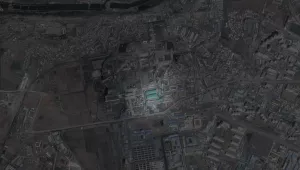 A satellite view of the Pyongyang Bio-Technical Institute, April 22, 2017.  ©2016 Google Earth, CNES/Airbus. Used with Permission.