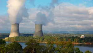 Sequoyah Nuclear Power Plant near Chattanooga, Tennessee.