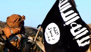 An Al-Shabab insurgent in Somalia's northern Puntland region