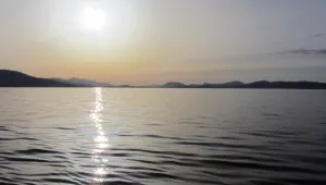 ash in the upper atmosphere 