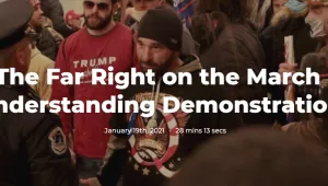 The Far Right on the March logo