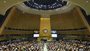View of General Assembly at UN Global Engagement Summit