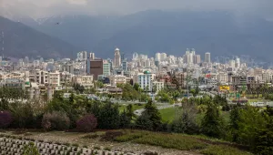 northern Tehran Skyline