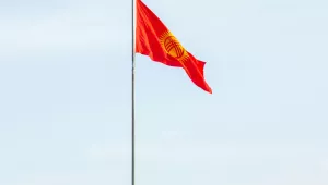 Image of Kyrgyzstan flag