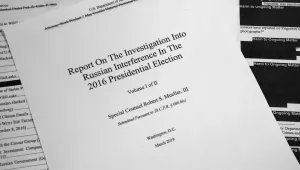 Robert Mueller's redacted report on Russian interference in the 2016 presidential election